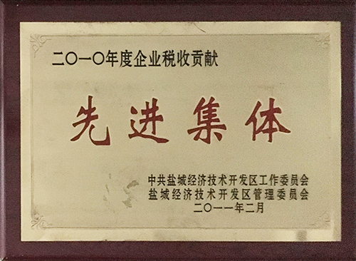 2011年2月鹽城經(jīng)濟(jì)開發(fā)區(qū)授予 企業(yè)稅收貢獻(xiàn)“先進(jìn)集體”.JPG